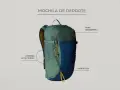 Mochila deporte personalizada, ideal para senderismo, con correas acolchadas y material hidrófugo.