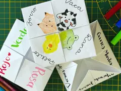 Come-cocos con dibujos de animales y días de la semana, listos para jugar. ¡Ideas creativas para divertirse!
