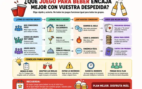 Guía para elegir juegos de despedida de soltera: considera tu grupo, lugar y objetivo para encontrar la dinámica perfecta.