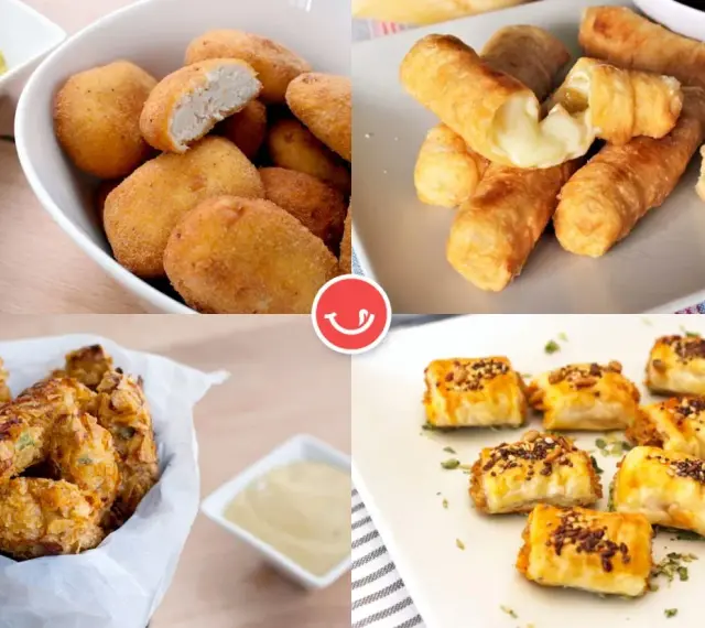 Nuggets, tequeños, palitos de queso y más: ideas deliciosas que poner en un cumpleaños.