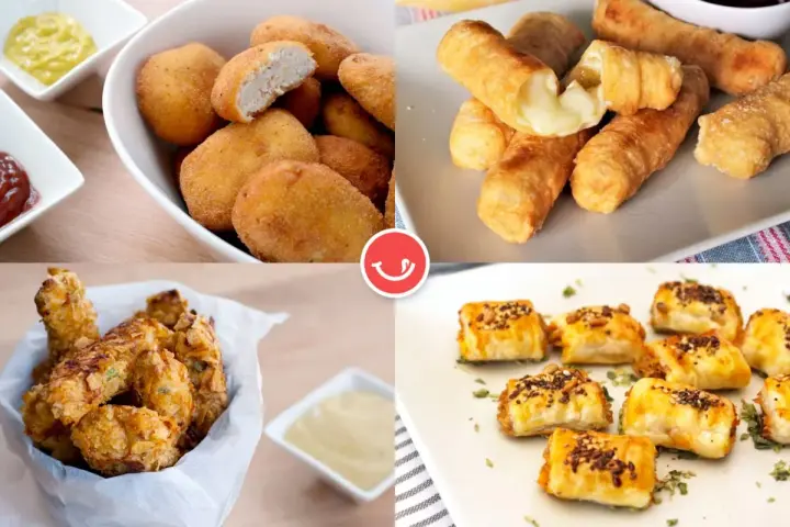 Nuggets, tequeños, palitos de queso y más: ideas deliciosas que poner en un cumpleaños.