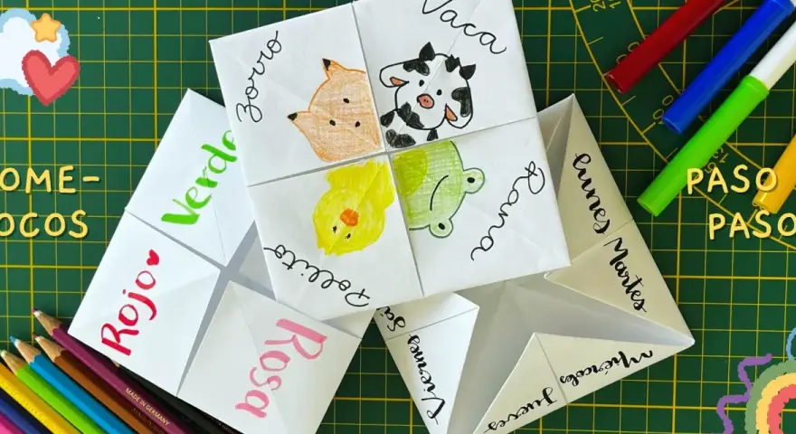 Come-cocos con dibujos de animales y días de la semana, listos para jugar. ¡Ideas creativas para divertirse!