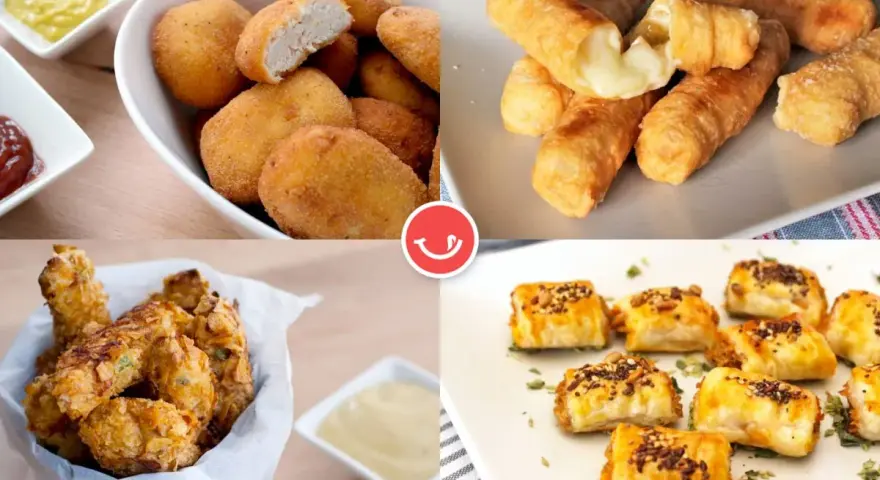 Nuggets, tequeños, palitos de queso y más: ideas deliciosas que poner en un cumpleaños.