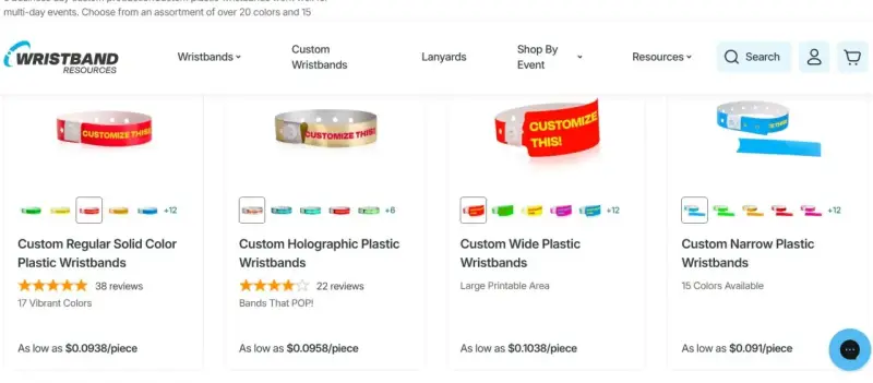 Bandas personalizadas para fiestas: elige entre regular, holográficas, anchas o estrechas. ¡Haz que tu evento destaque!